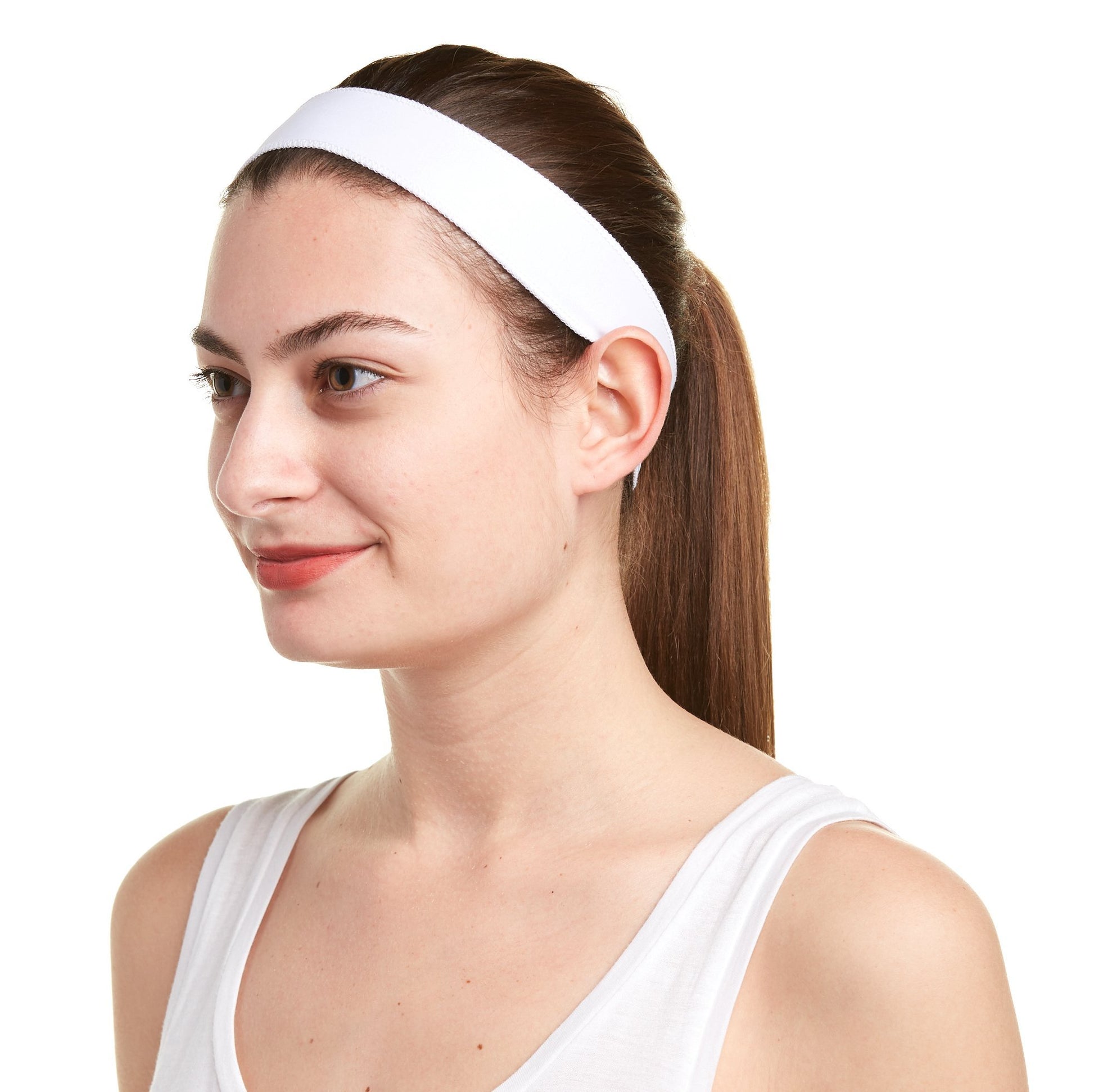 White Sparkle Non-Slip Headband – Ponya Bands